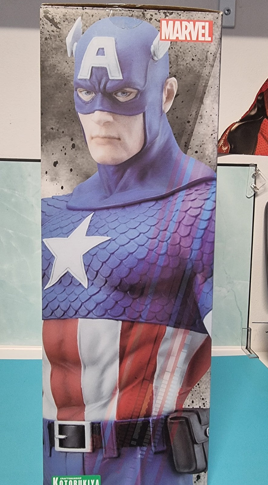 Captain America Model Number 1 6 ARTFX Captain America KOTOBUKIYA