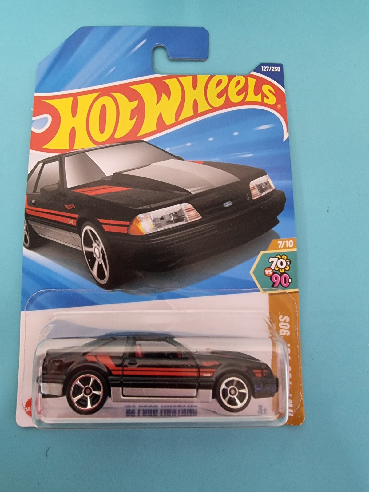 Hot Wheels 2025 Case F '92 Ford Mustang HW: '70s Vs.'90s 127/250