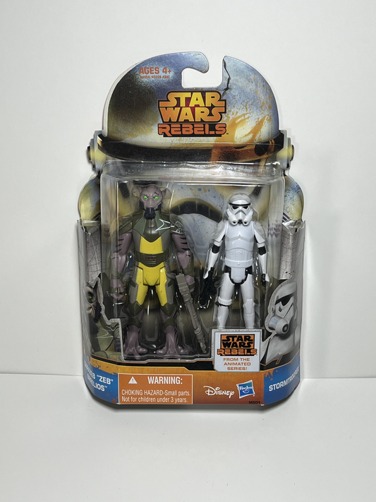 Garazeb "Zeb" Orrelios & Stormtooper Star Wars Rebels 3.75 2 Pack