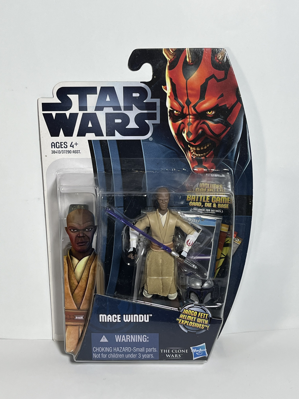 Mace Windu CW8 Star Wars The Clone Wars 3.75 Action Figure