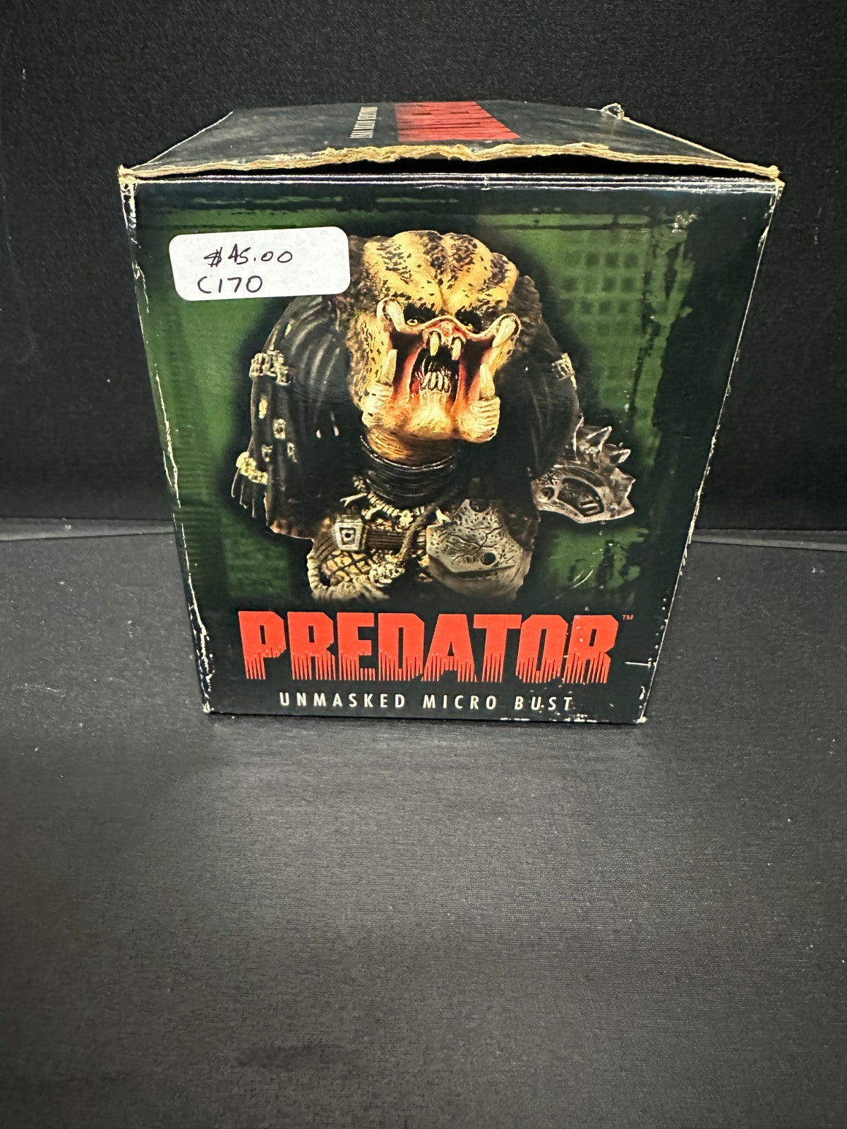 PREDATOR UNMASKED MICRO BUST STATUE 3.5" LIMITED EDITION PALISADES