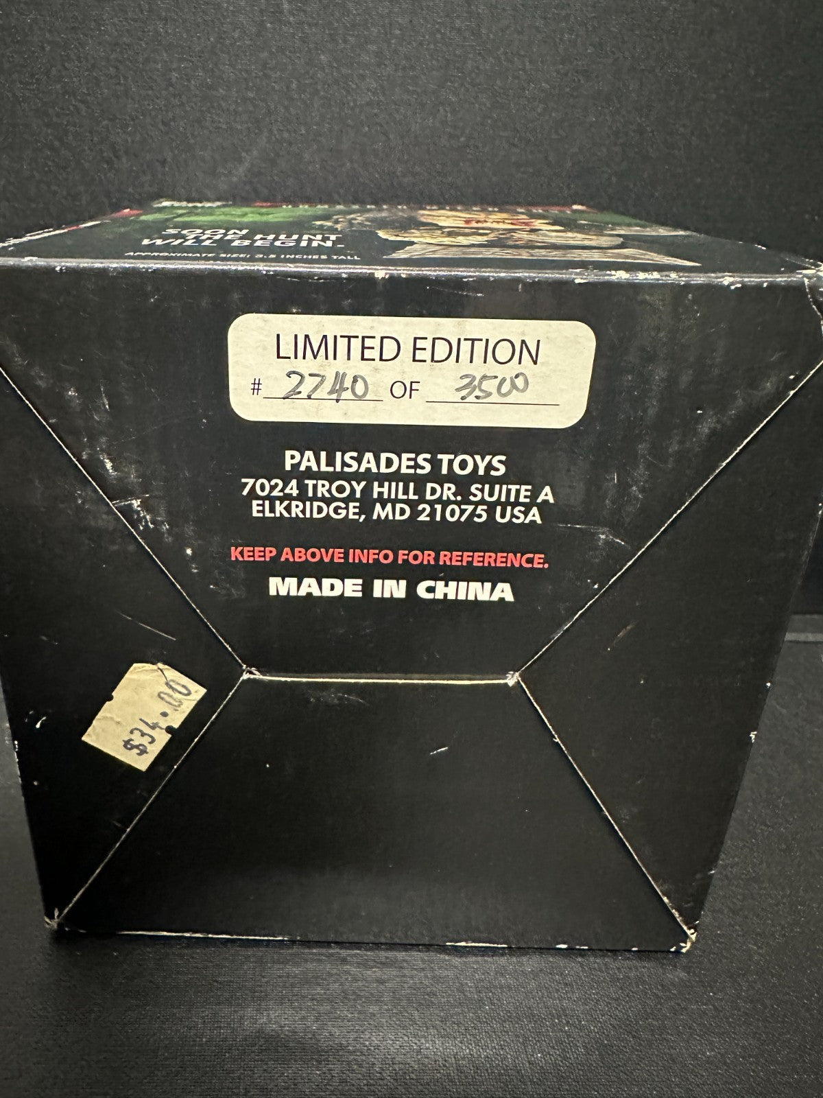 PREDATOR UNMASKED MICRO BUST STATUE 3.5" LIMITED EDITION PALISADES