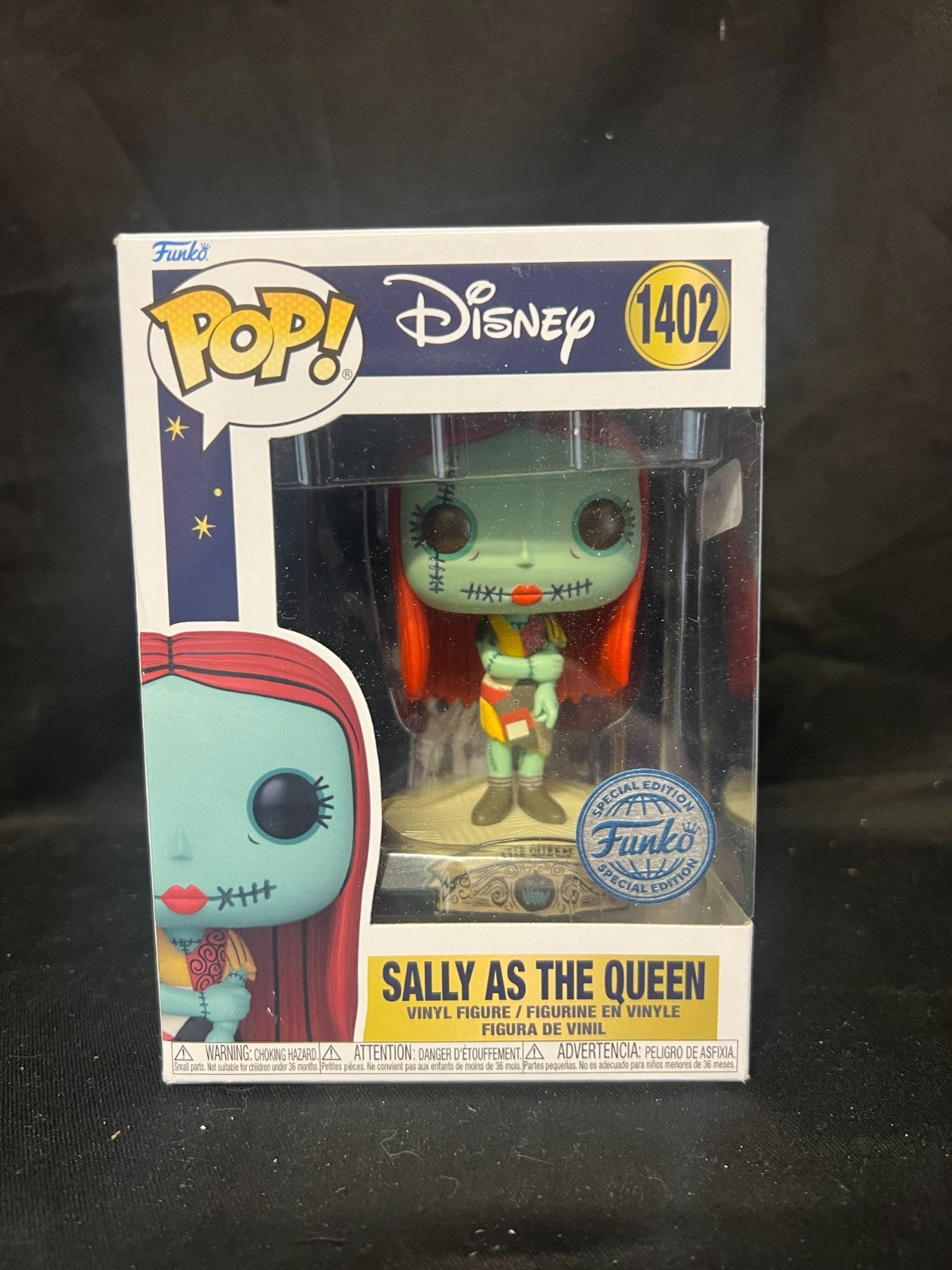 The Nightmare Before Christmas - Sally as the Queen Pop! Vinyl Figure "New"