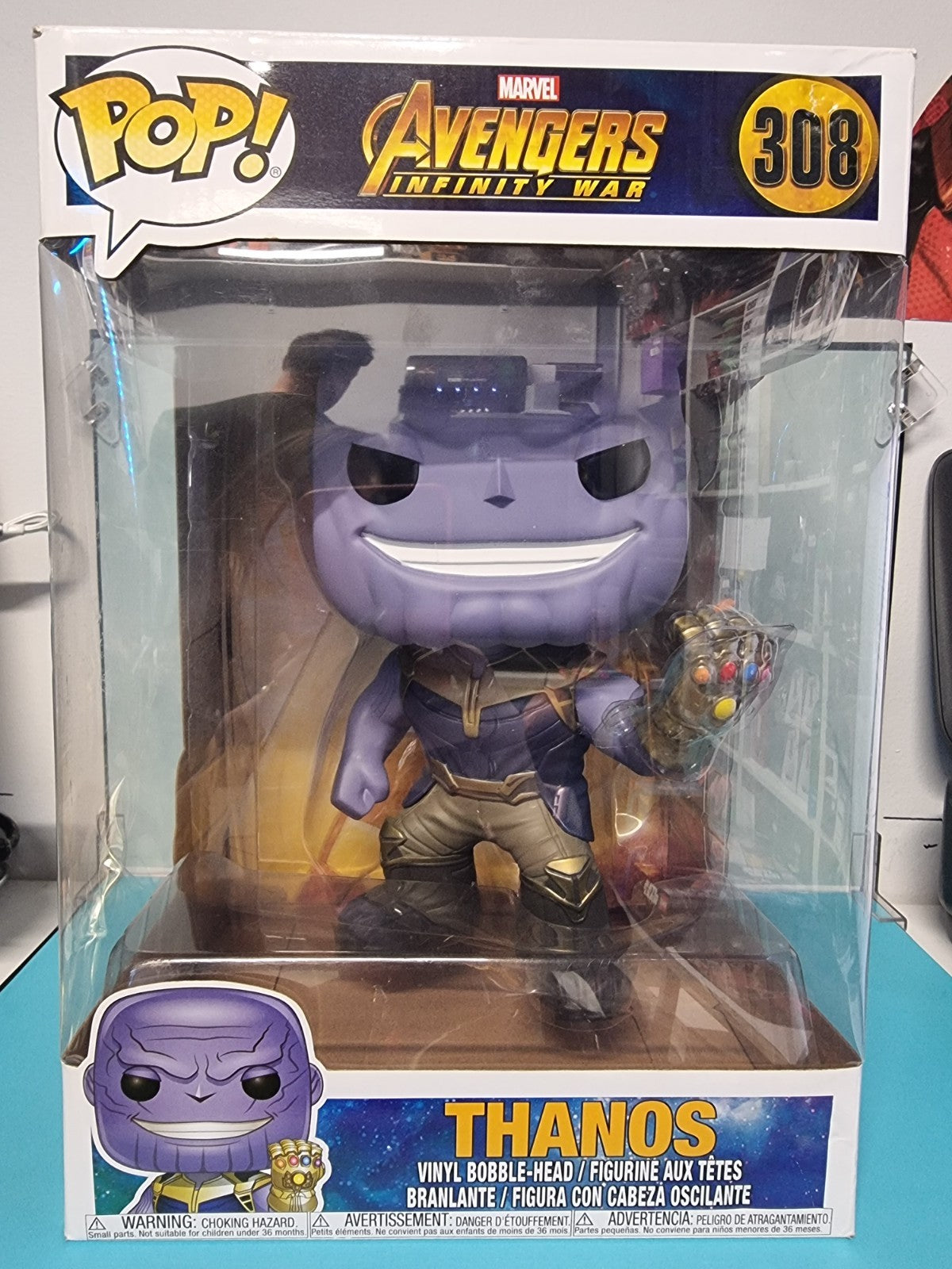 Funko Pop! Marvel Avengers Infinity War Thanos 10" Inch #308