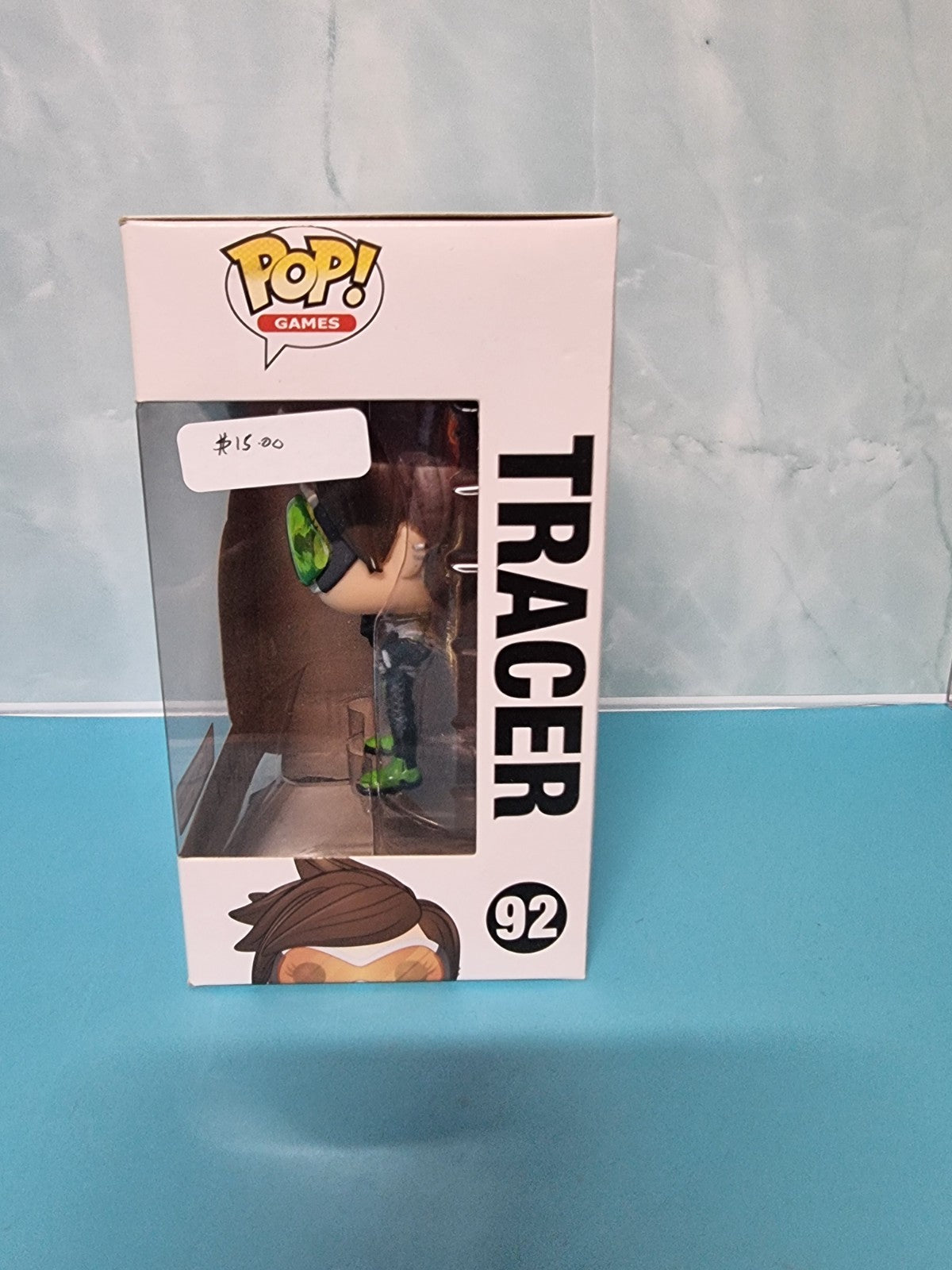Funko Pop Vinyl TRACER #92 OVERWATCH [LOOT CRATE SPORTY EXCLUSIVE]