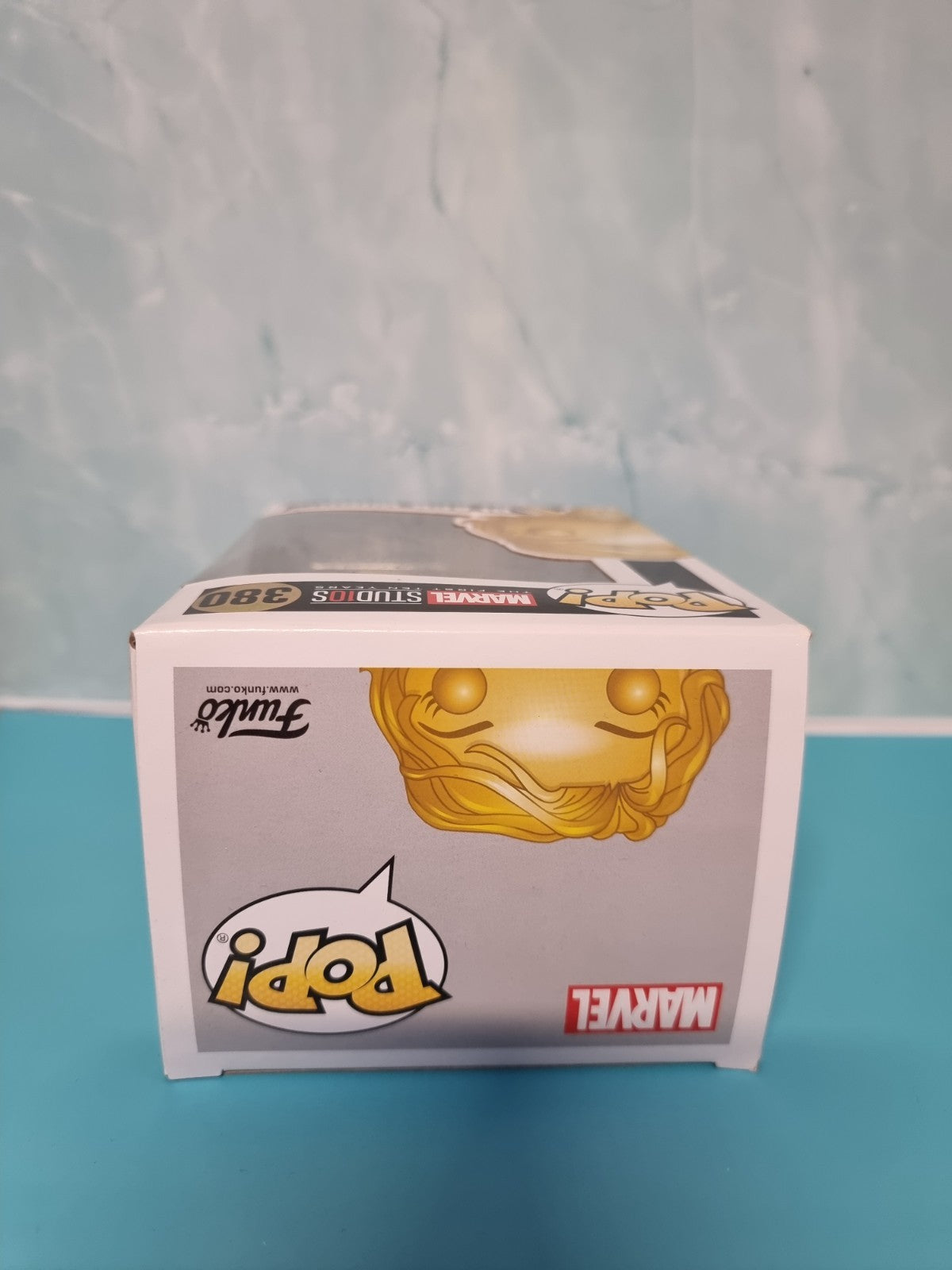 Funko POP! Marvel #380 Black Widow (Marvel 10th Anniversary)  (Metallic Gold)