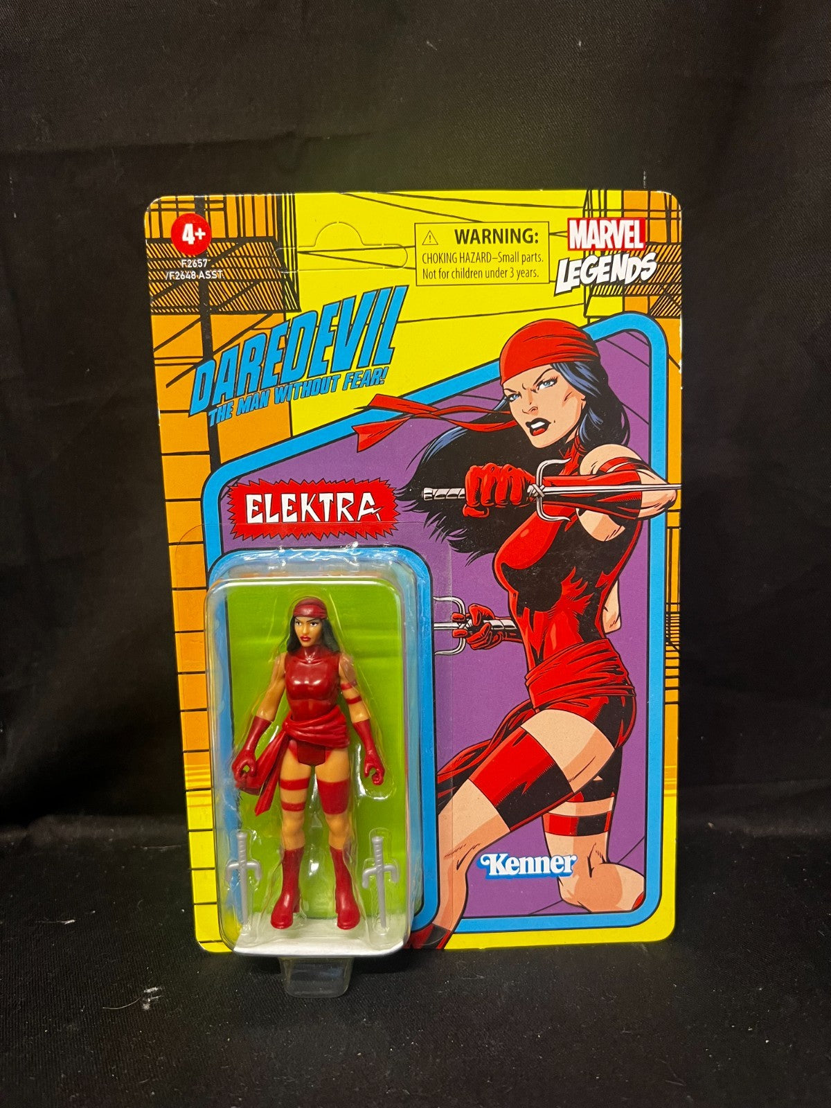 Marvel Legends Kenner Retro 3.75" ELEKTRA Daredevil The Man Without Fear