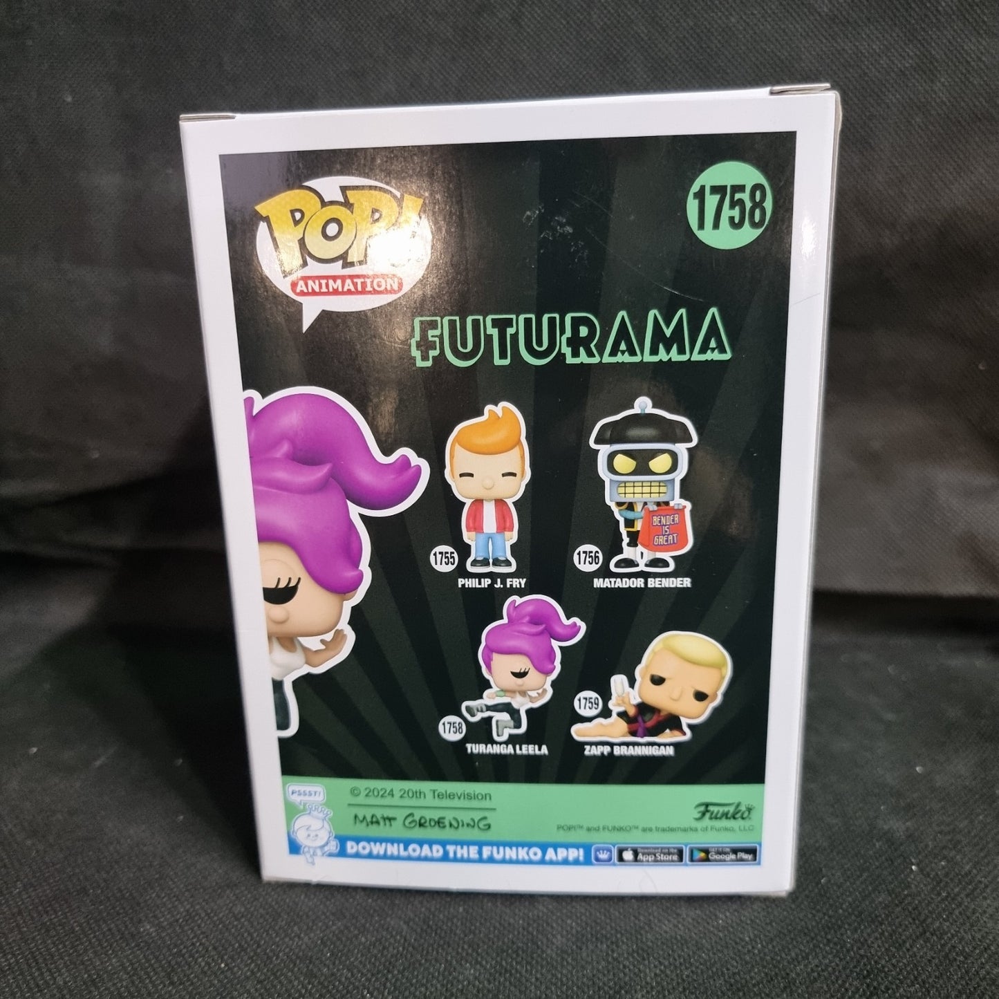 Funko Pop! Animation Futurama Turanga Leela #1758