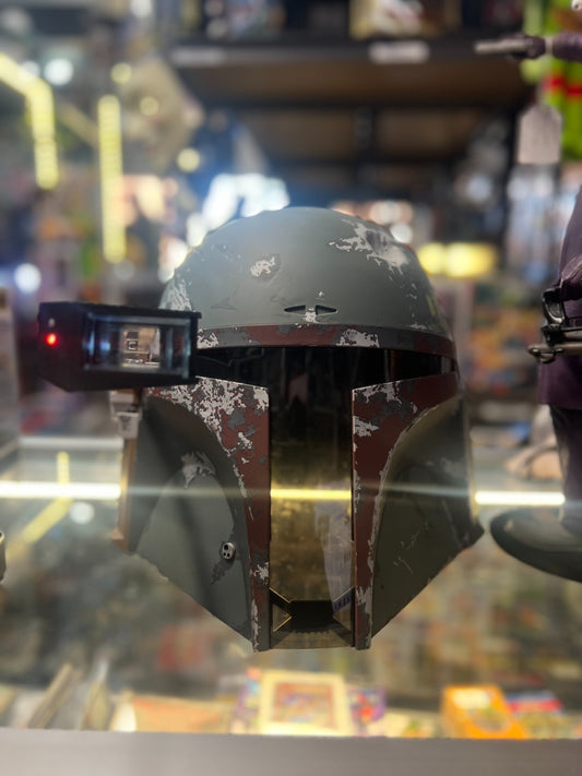 Star Wars The Black Series Boba Fett Premium Electronic Helmet 40th Anniversary