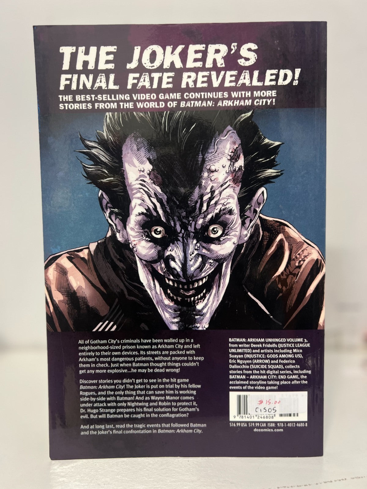 BATMAN Arkham Unhinged Vol. 3  (2014)  DC Comics  Sealed