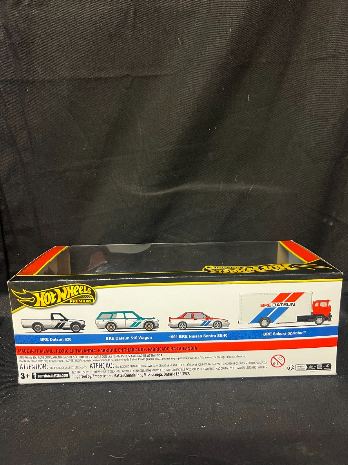 Hot Wheels BRE Datsun/Nissan Premium Boxset [510 Wagon/620/Sentra] - New/Sealed