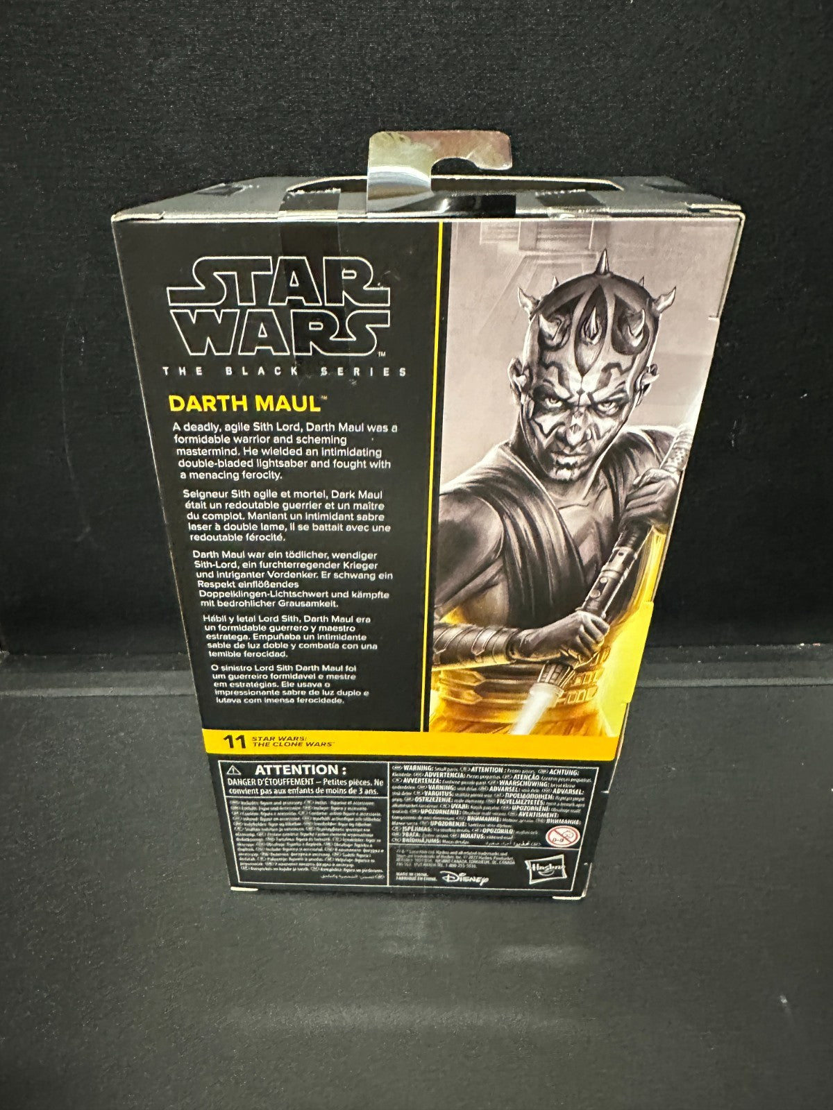 Star Wars Black Series Clone Wars Darth Maul Mandalore Action Figure