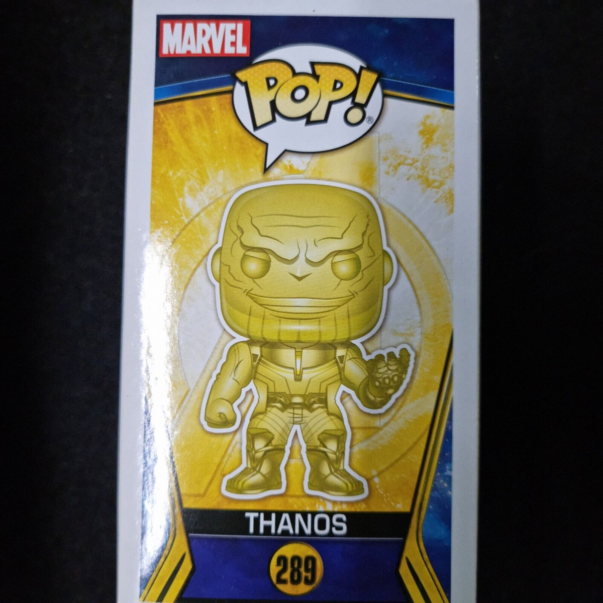 Avengers 3 Infinity War Thanos Yellow Chrome US Pop! Vinyl Collectible Figure