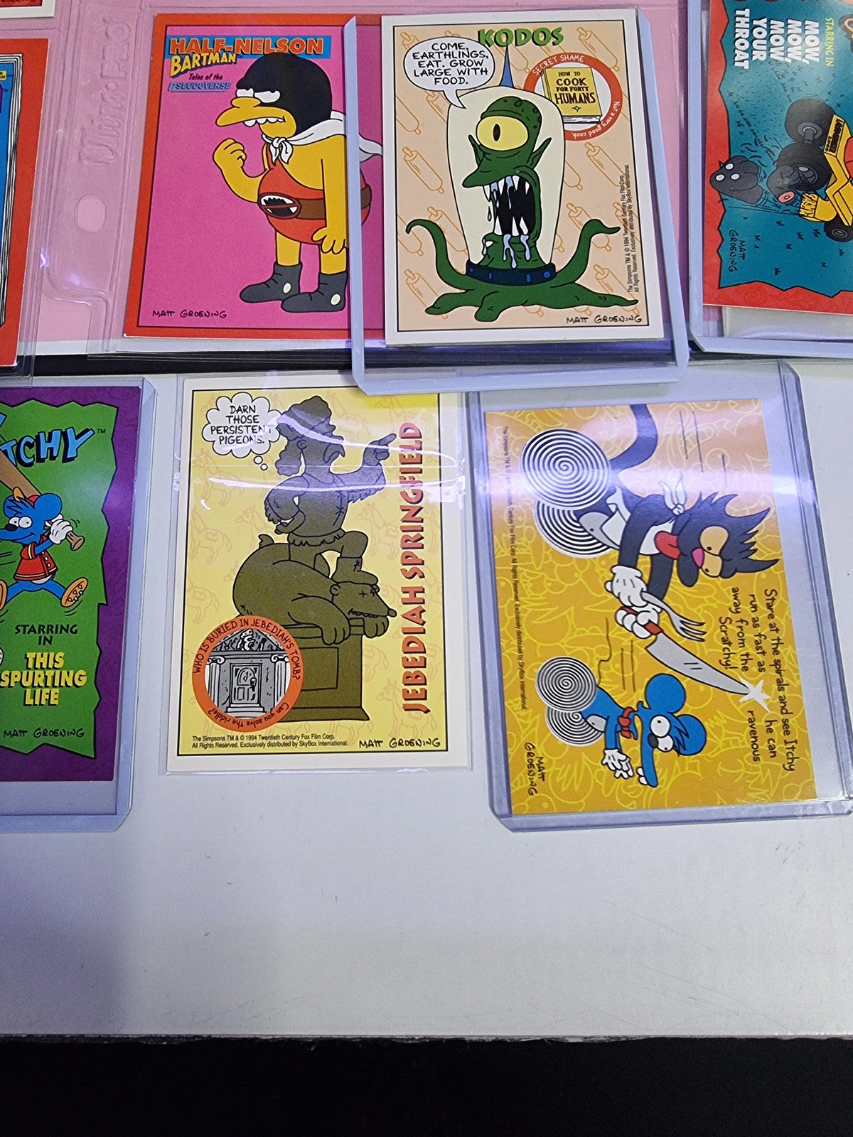 Simpson Mixed Trading Card Set 40 Cards