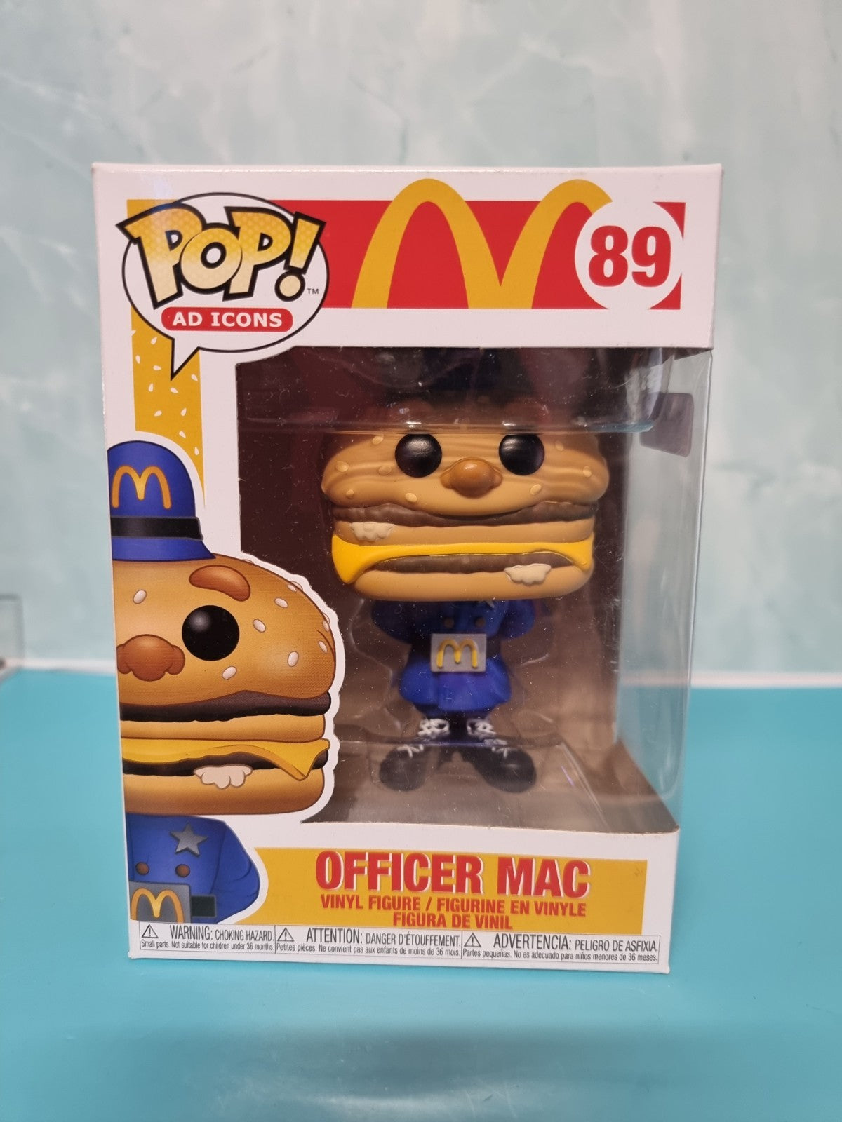 McDonald's Officer Mac Funko Pop #89 Ad Icons Vinyl Figure