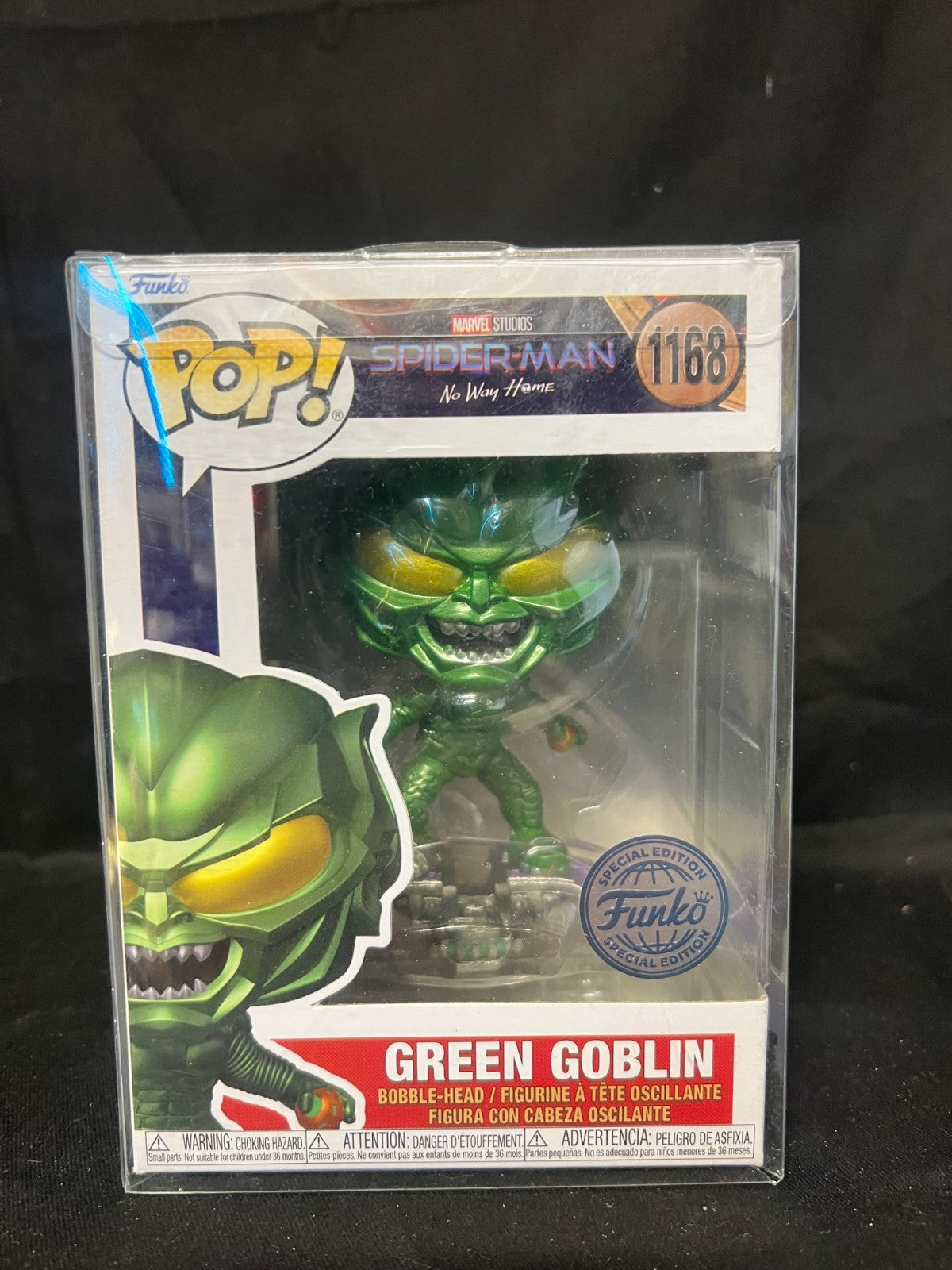 Spider-Man: No Way Home - Green Goblin with Bomb Pop! Vinyl #1168