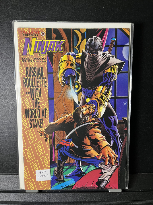 Ninjak #10 1994 Valiant comics