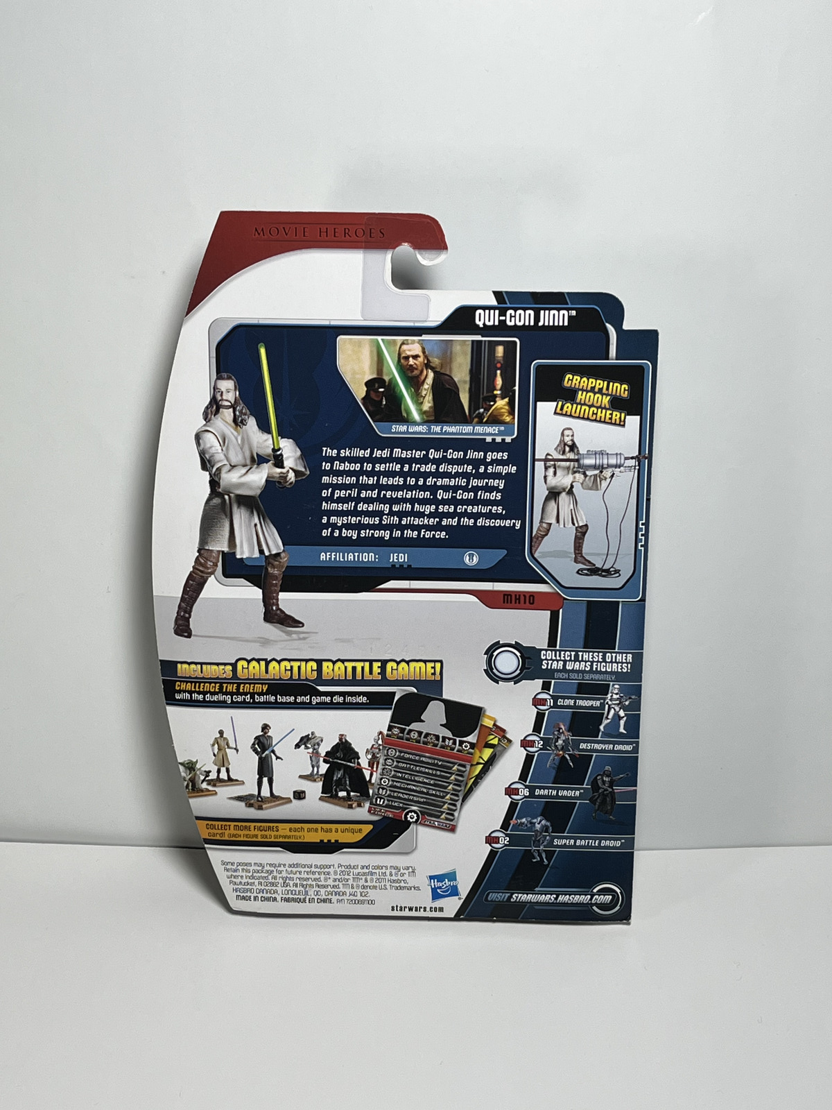 Qui-Gon Jinn MH10 Star Wars The Phantom Menace 3.75 Action Figure