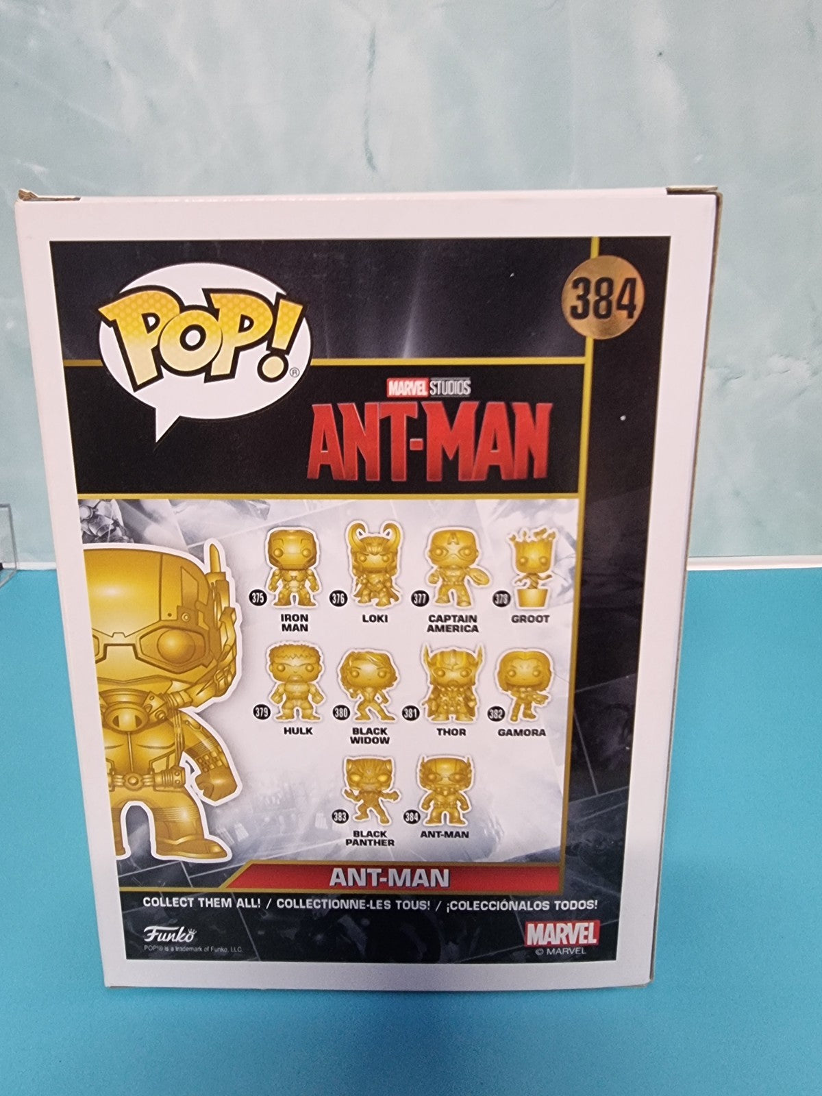 Funko Pop Marvel Studios : ANT-MAN #384 Vinyl Figure "MINT"