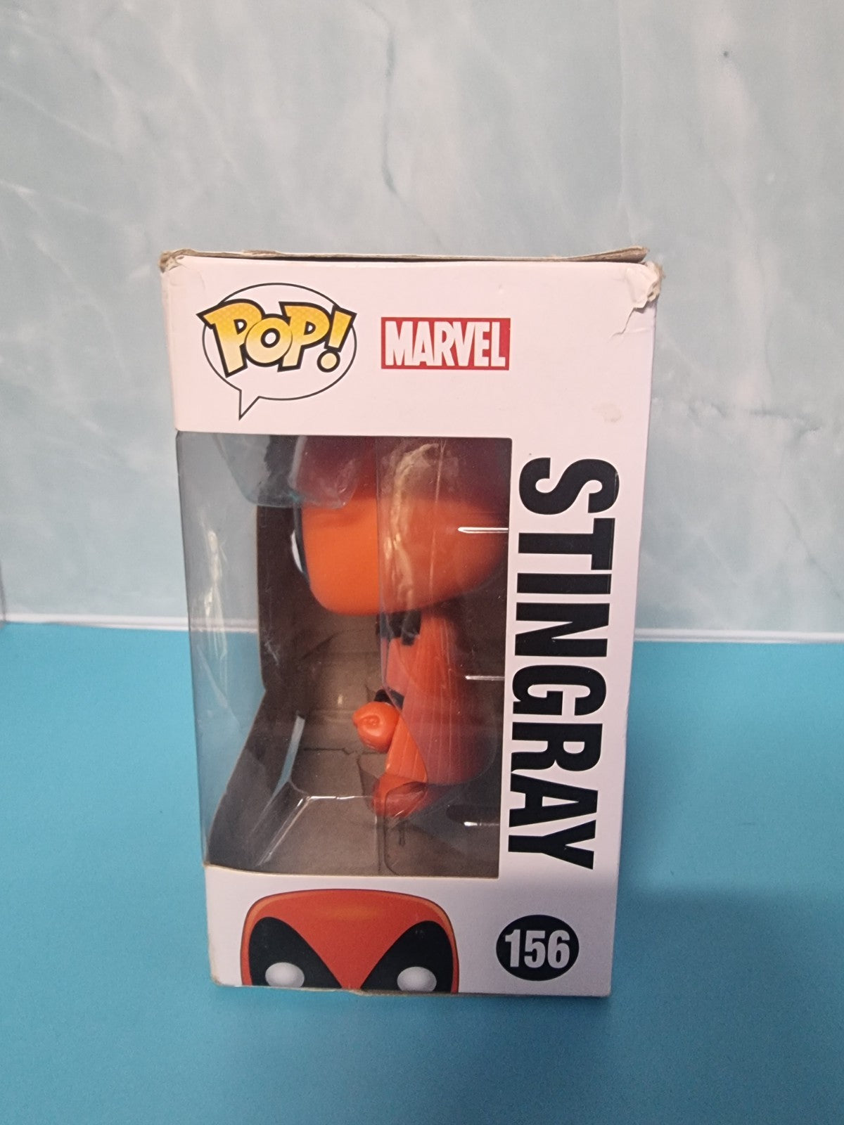 Funko Pop Vinyl Marvel Stingray #156 (DAMAGED BOX)