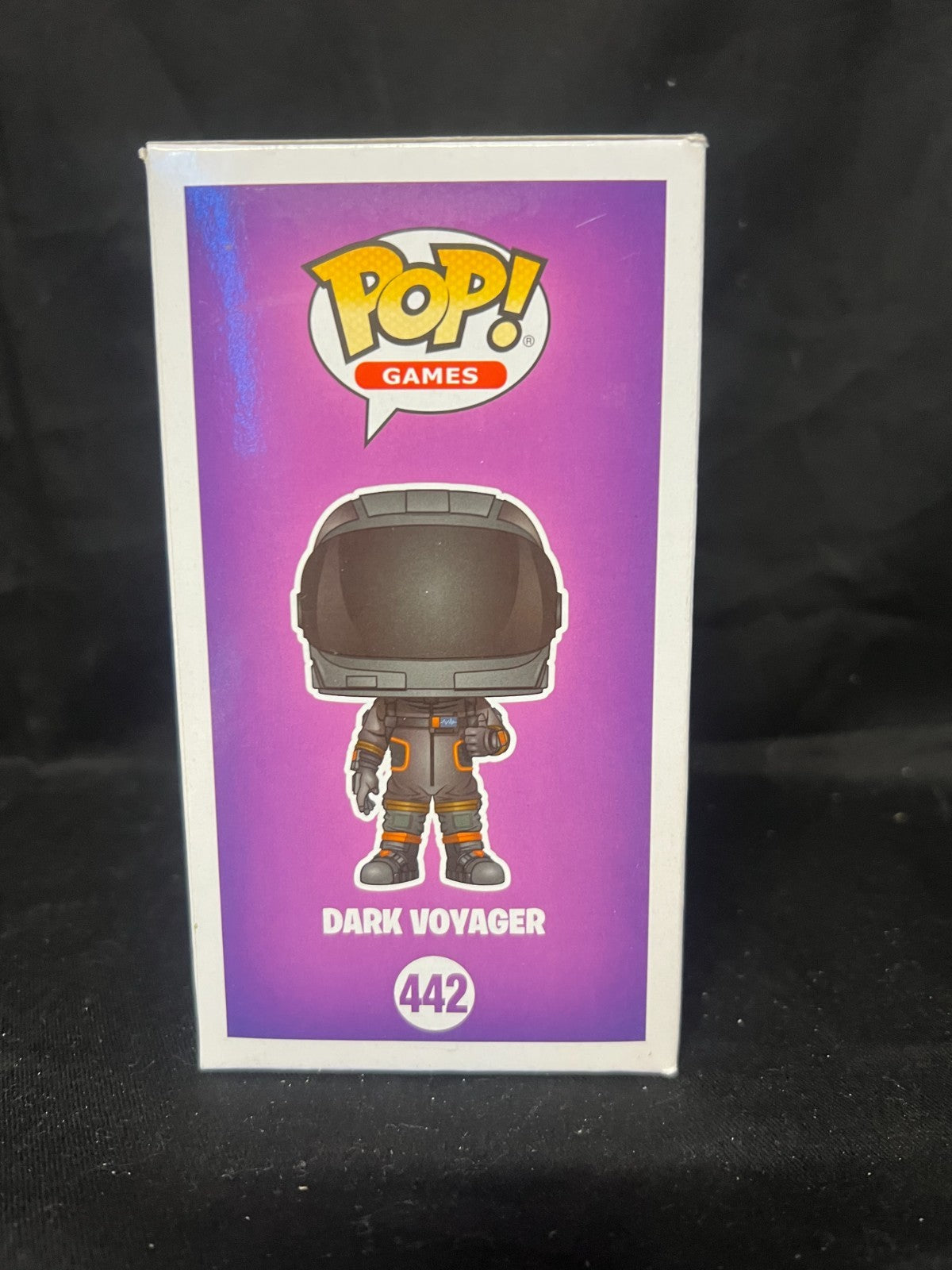 FUNKO POP VINYL GAMES FORTNITE #442 DARK VOYAGER BNIB + PROTECTOR