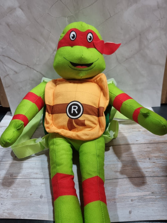 Nickelodeon TMNT (Raphael) Backpack Plush