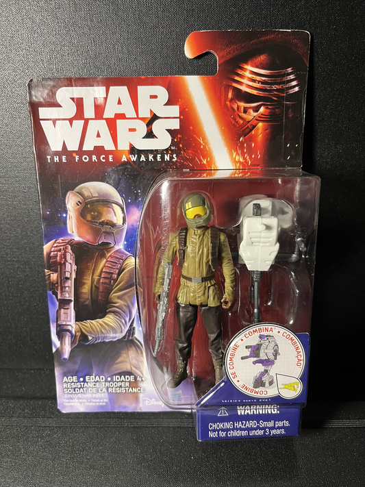Resistance Trooper Star Wars The Force Awakens 3.75 Action Figure