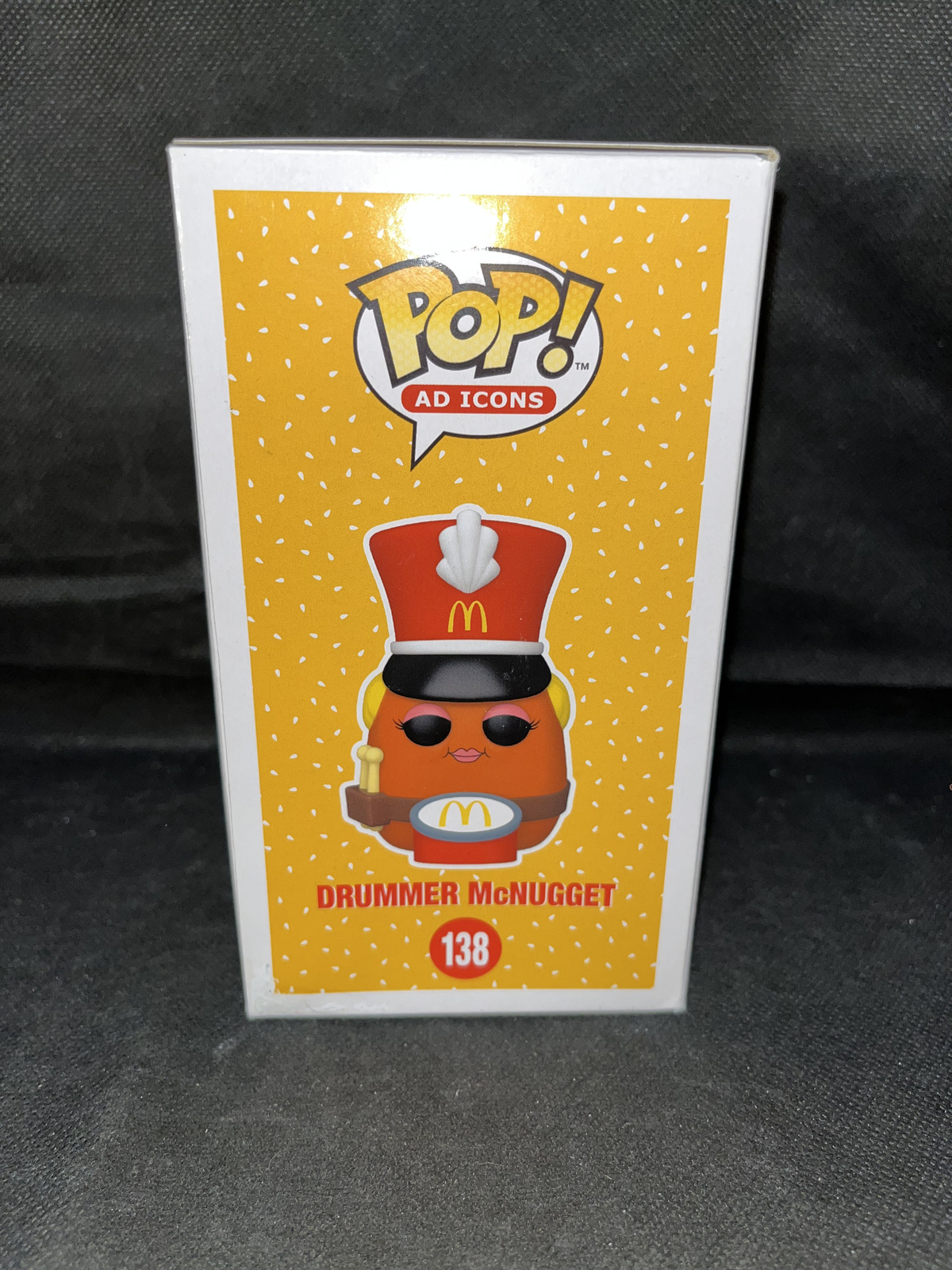 Funko Pop Drummer McNugget McDonalds Ad Icons Exclusive Vaulted # 138