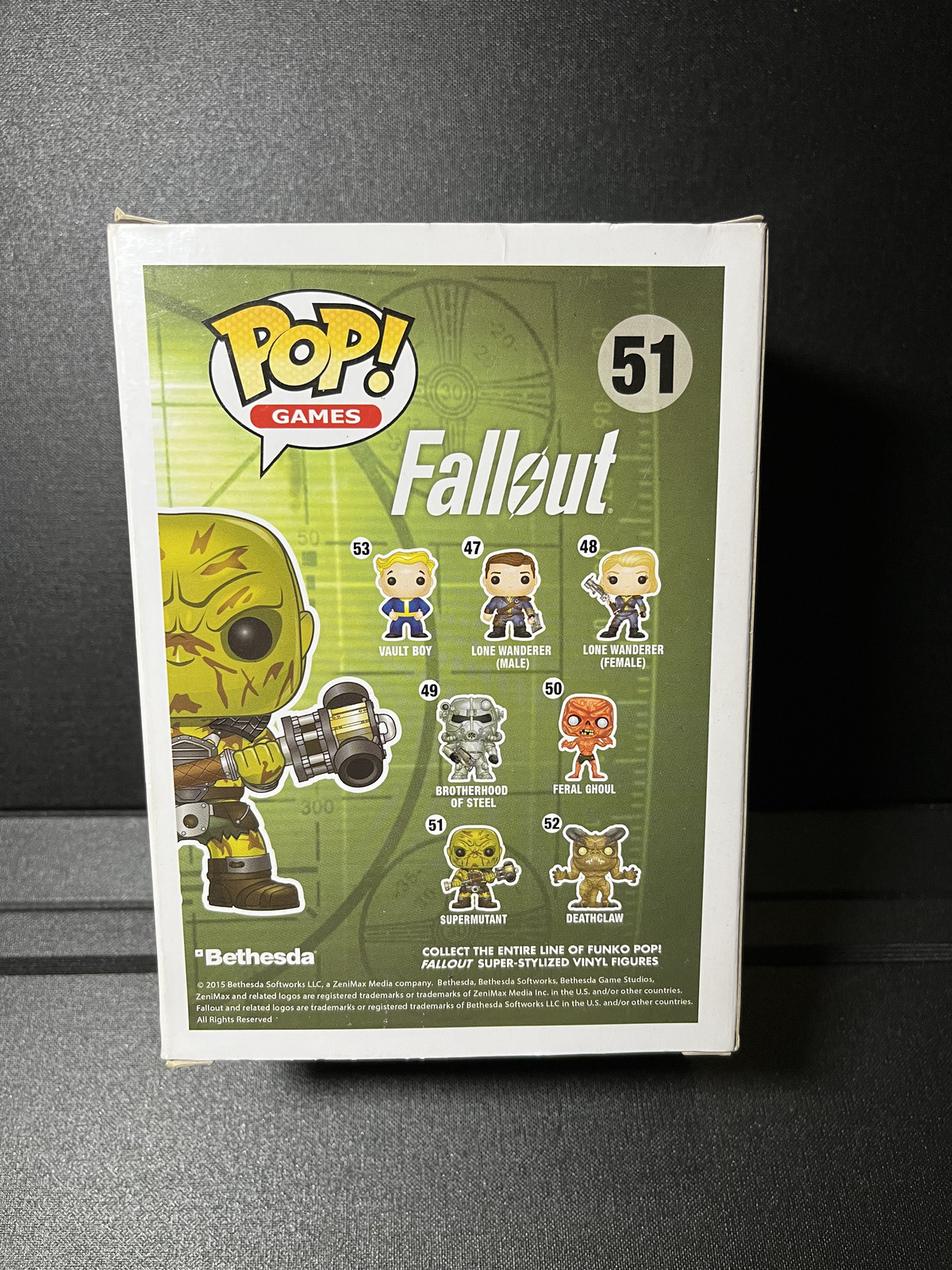 Fallout Super Mutant  #51 POP Vinyl Figure Funko Pop! Games