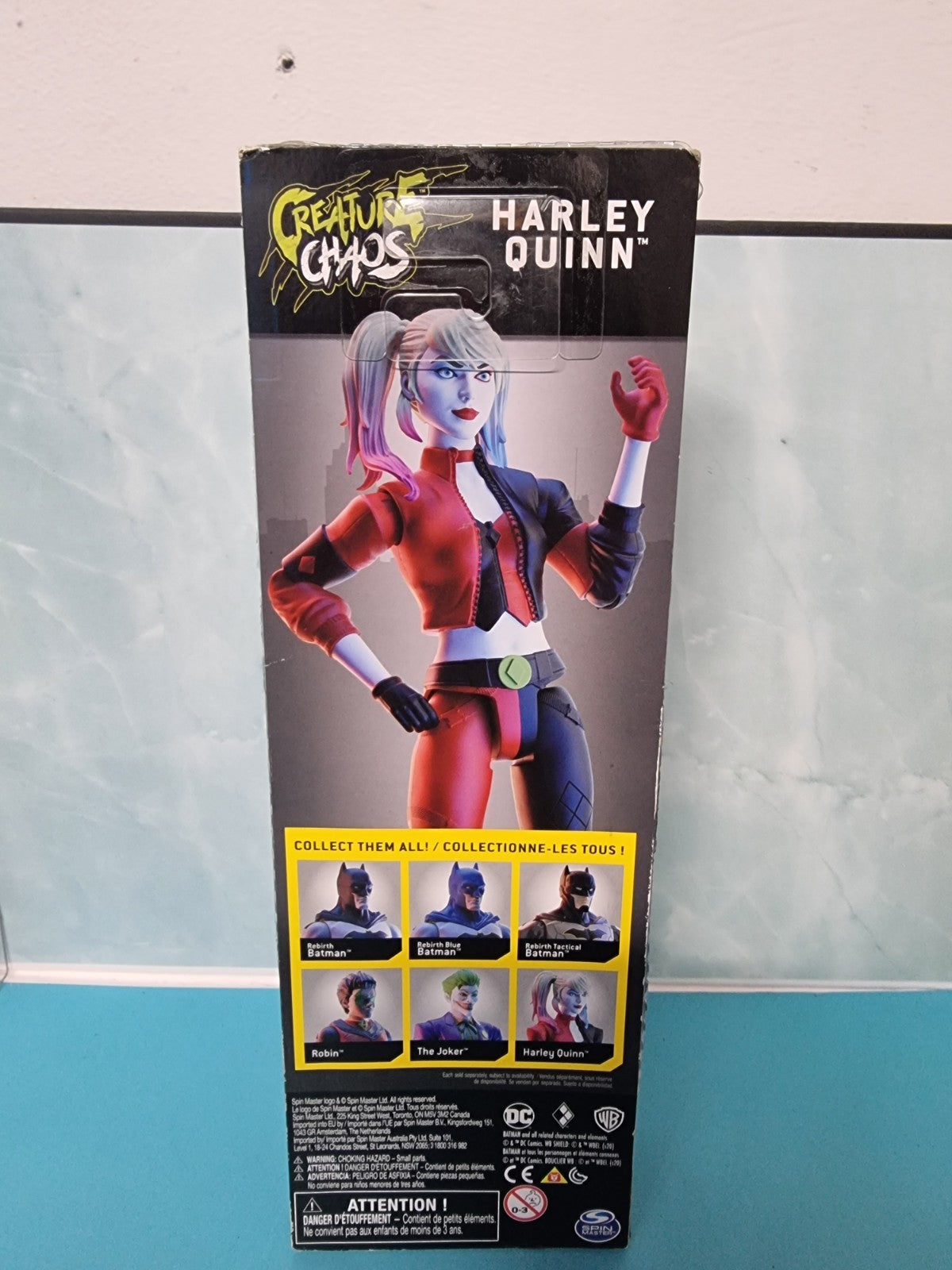 DC Comics BATMAN 12" HARLEY QUINN Action Figure 1st Edition Spin Master  new