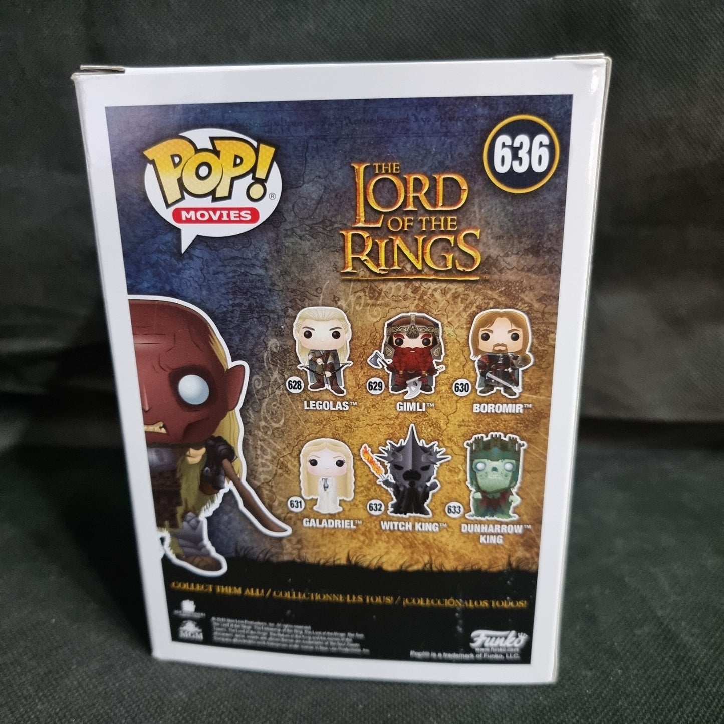 FUNKO POP Lord Of The Rings Grishnakh 636 2019 Spring Exclusive Vinyl Figure 