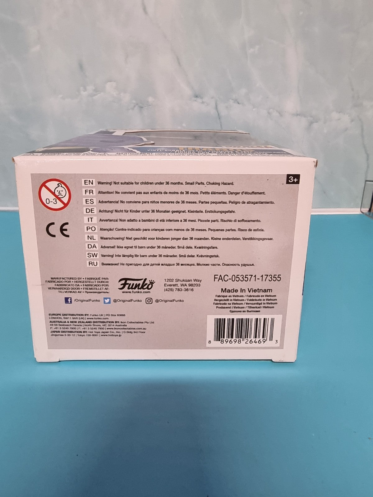 FUNKO POP MARVEL THANOS MIND STONE JB HI-FI EXCLUSIVE AVENGERS INFINITY WAR 296