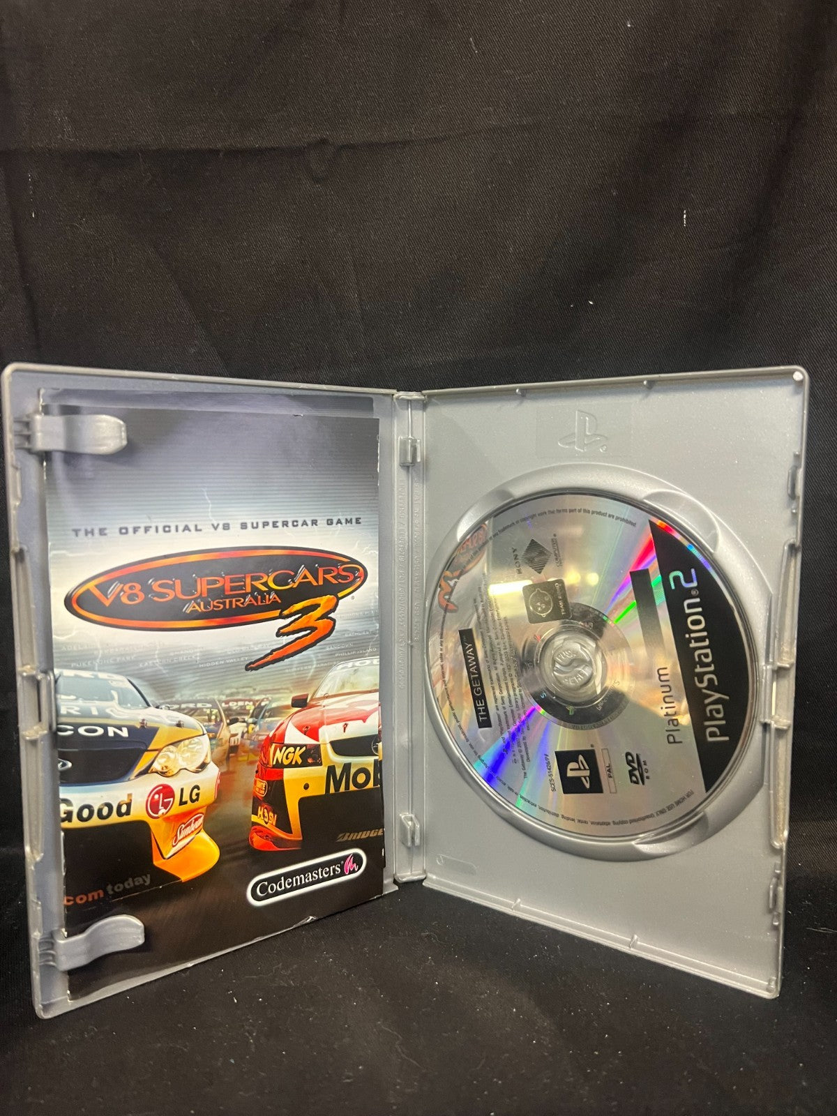 V8 Supercars Australia Race Driver PS2 (Platinum) -PAL - Complete -