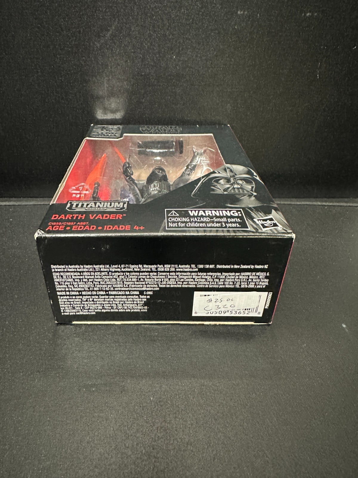 Star Wars The Black Series Darth Vader #01 Titanium Series