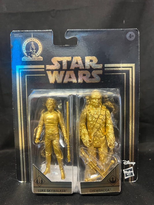 Star Wars - Luke Skywalker & Chewy Commemorative Gold Edition (Sealed)