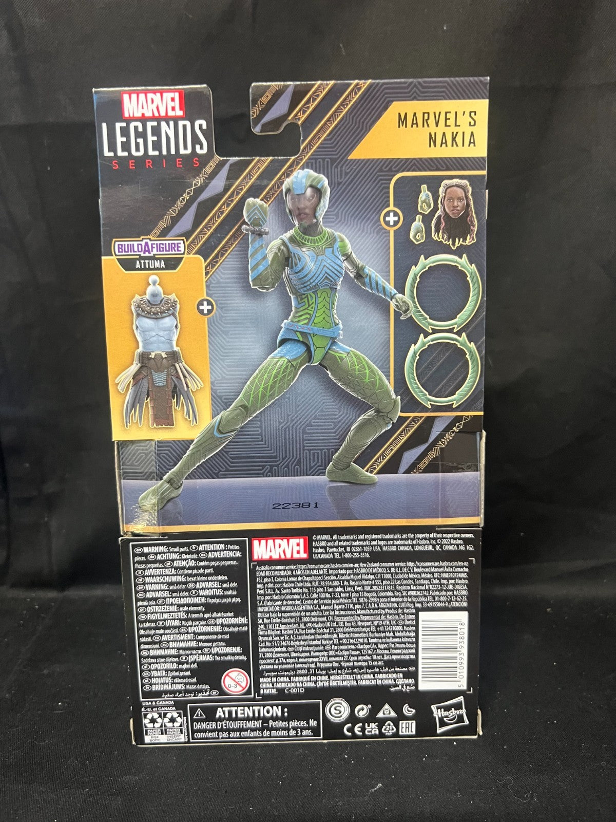 Marvel Legends - Nakia - Black Panther Wakanda Forever w/ Attuma BAF