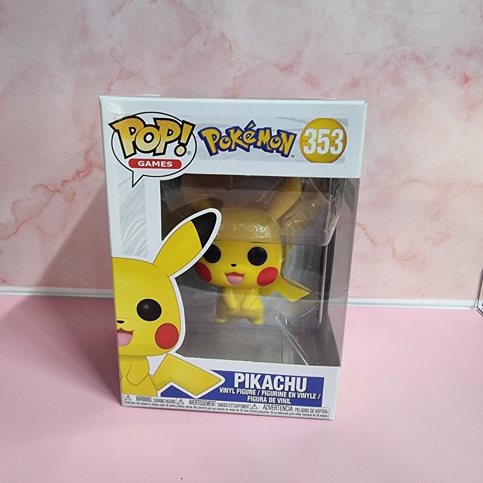 Brand New Funko Pop Pikachu 353 - Pokemon Exclusive Vinyl Figure