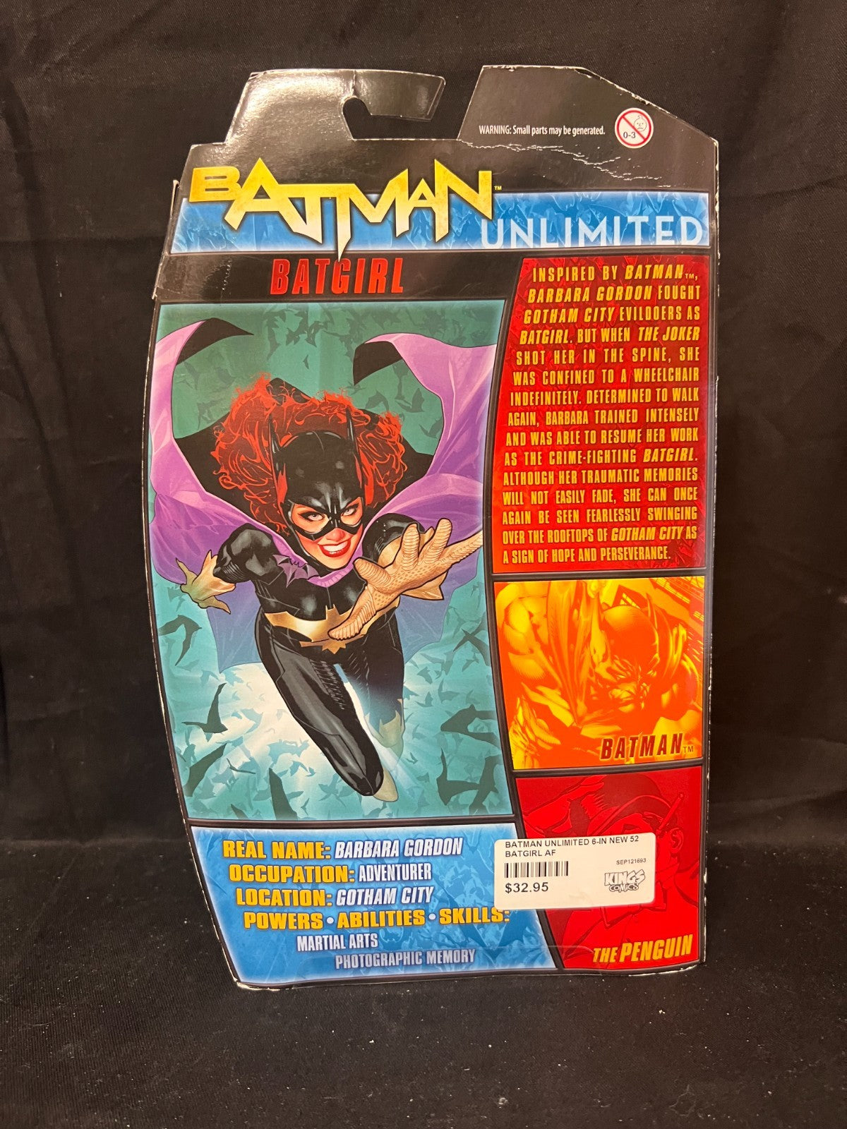 Batgirl New 52 DC Batman Unlimited Universe Classics NIP 6" Barbara Gordon