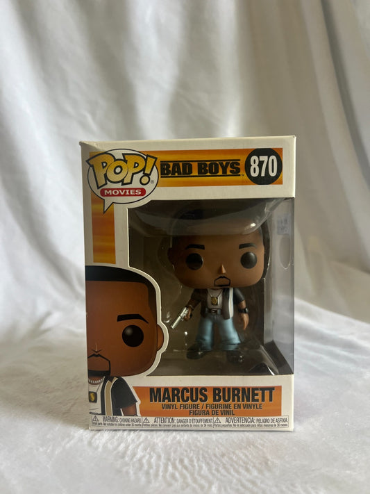 Marcus Burnett 870 ~ Bad Boys ~ Funko Pop Vinyl ~ Martin Lawrence