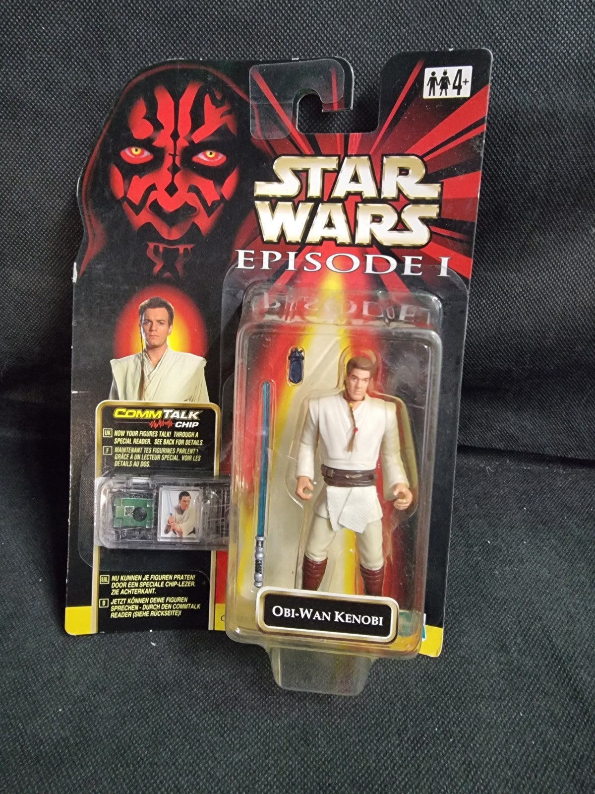 Hasbro Star Wars Episode I 1 Obi-Wan Kenobi Jedi Knight 3.75" Figure