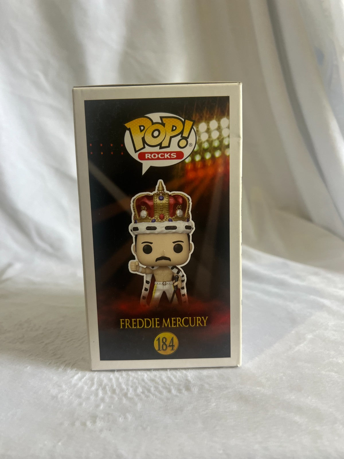 funko pop vinyl rocks queen freddie mercury diamond edition no.184