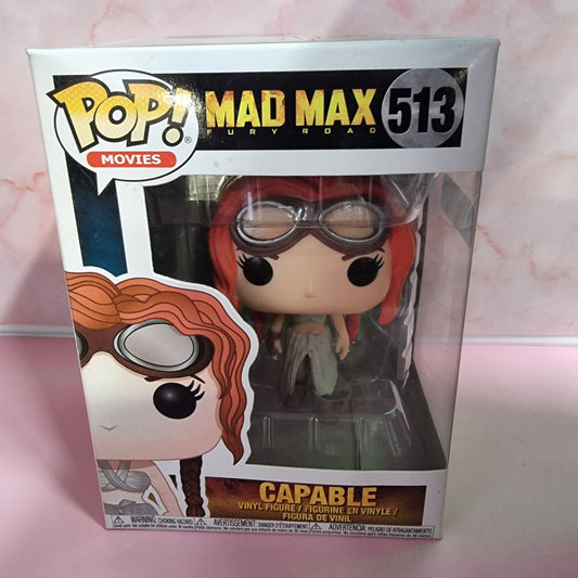 Funko POP! Movies Mad Max Fury Road Capable #513