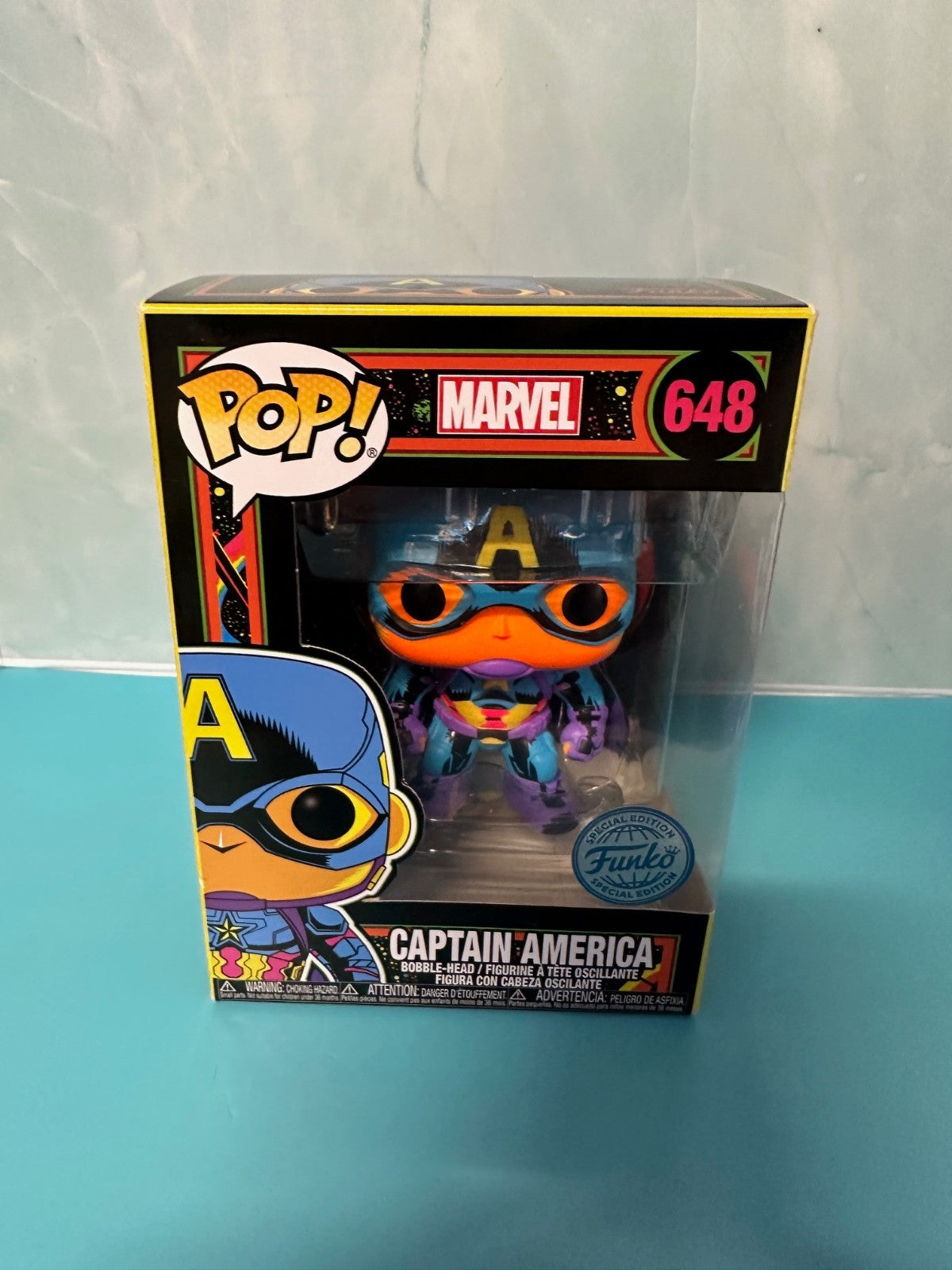 Funko POP! Marvel Captain America #648 Special Edition