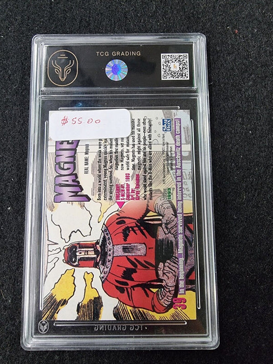 1993 '93 Marvel Masterpieces Magneto #39  TCG 9 Mint  X-Men Villain Skybox 