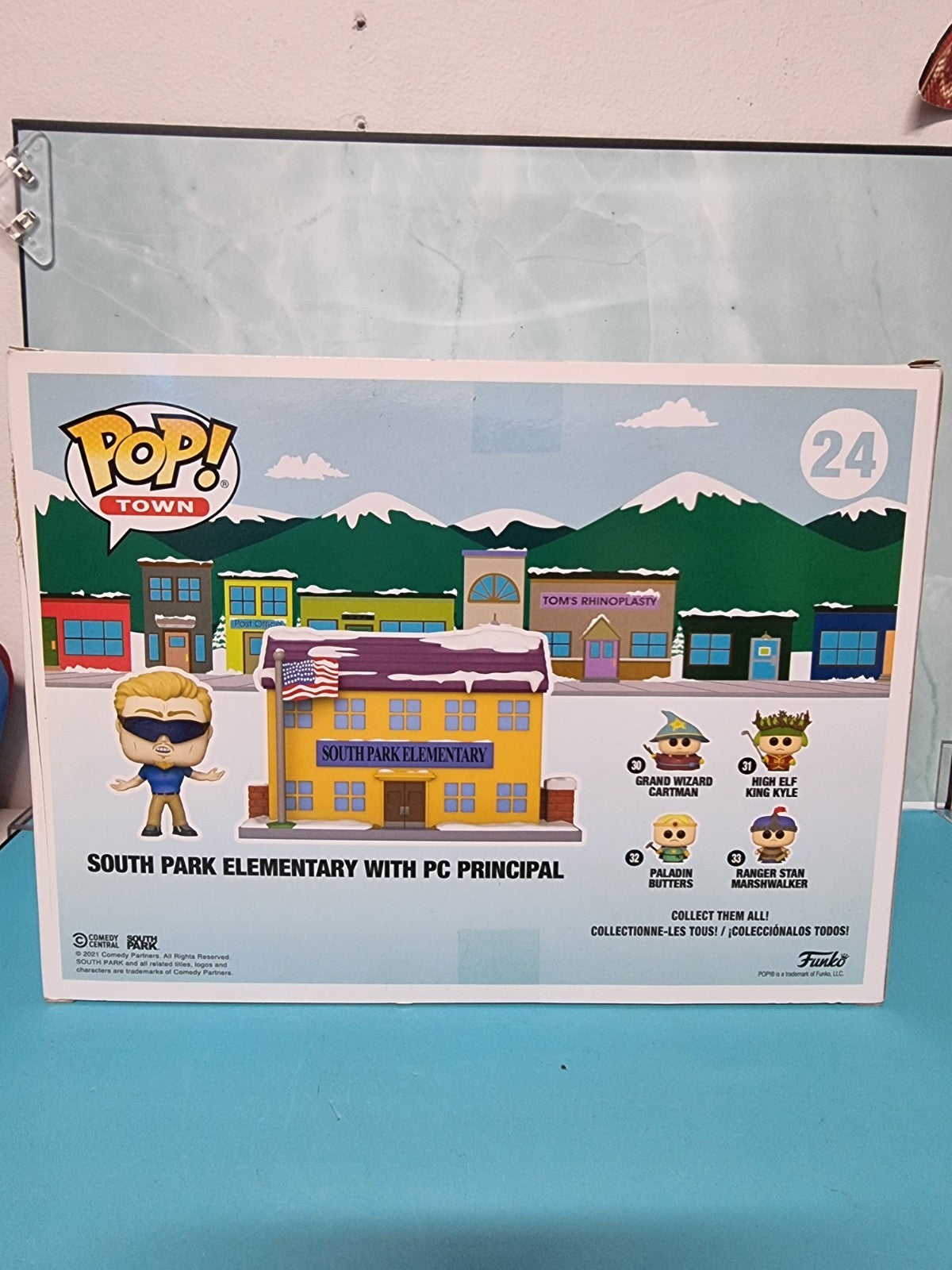 South Park: PC Principal with South Park Elementary Pop! Town Vinyl Figure #24