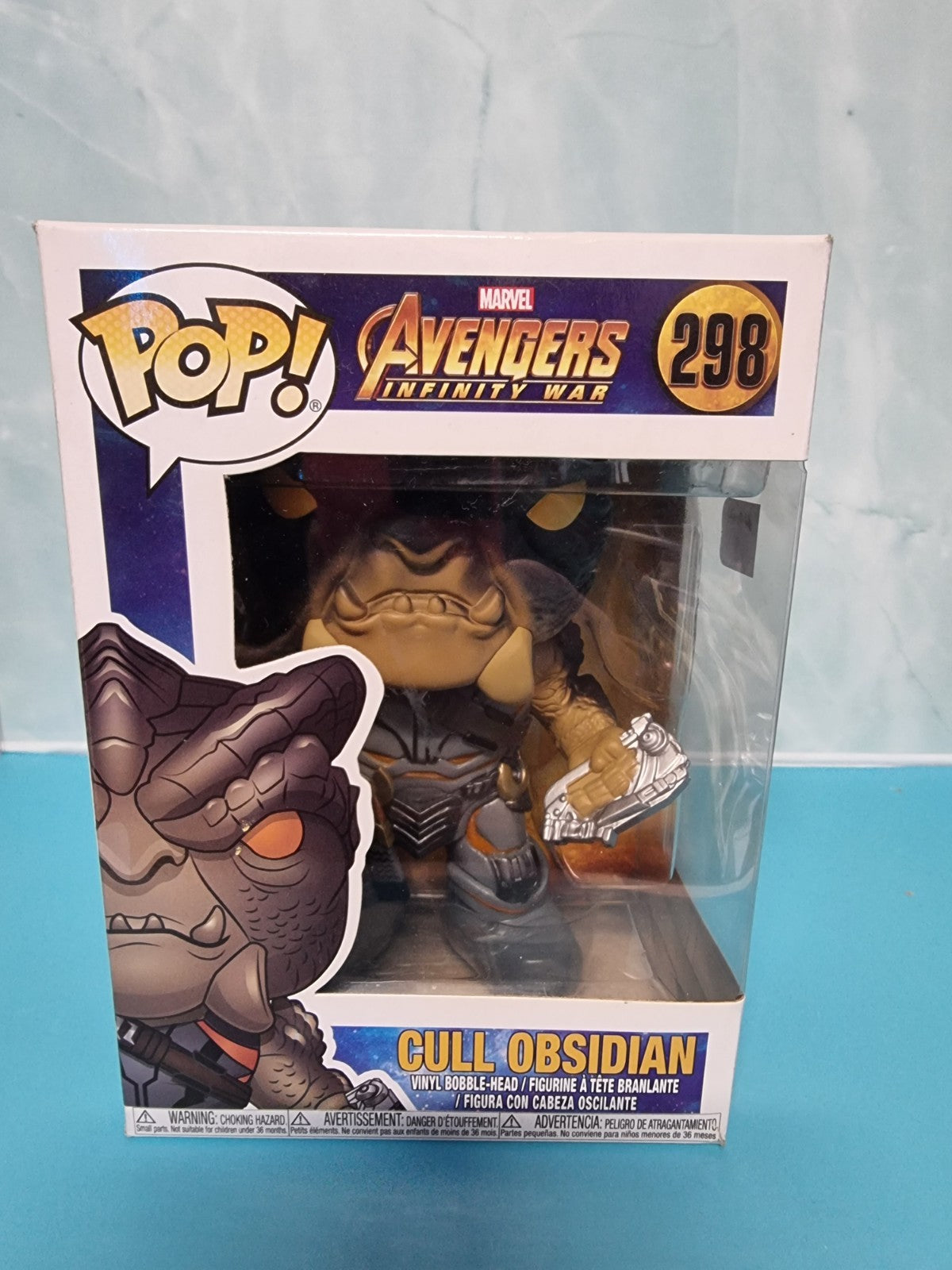 Funko Pop Disney Marvel Avengers Infinity War # 298 Cull Obsidian 2017
