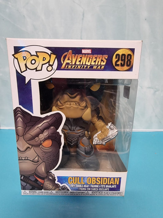 Funko Pop Disney Marvel Avengers Infinity War # 298 Cull Obsidian 2017
