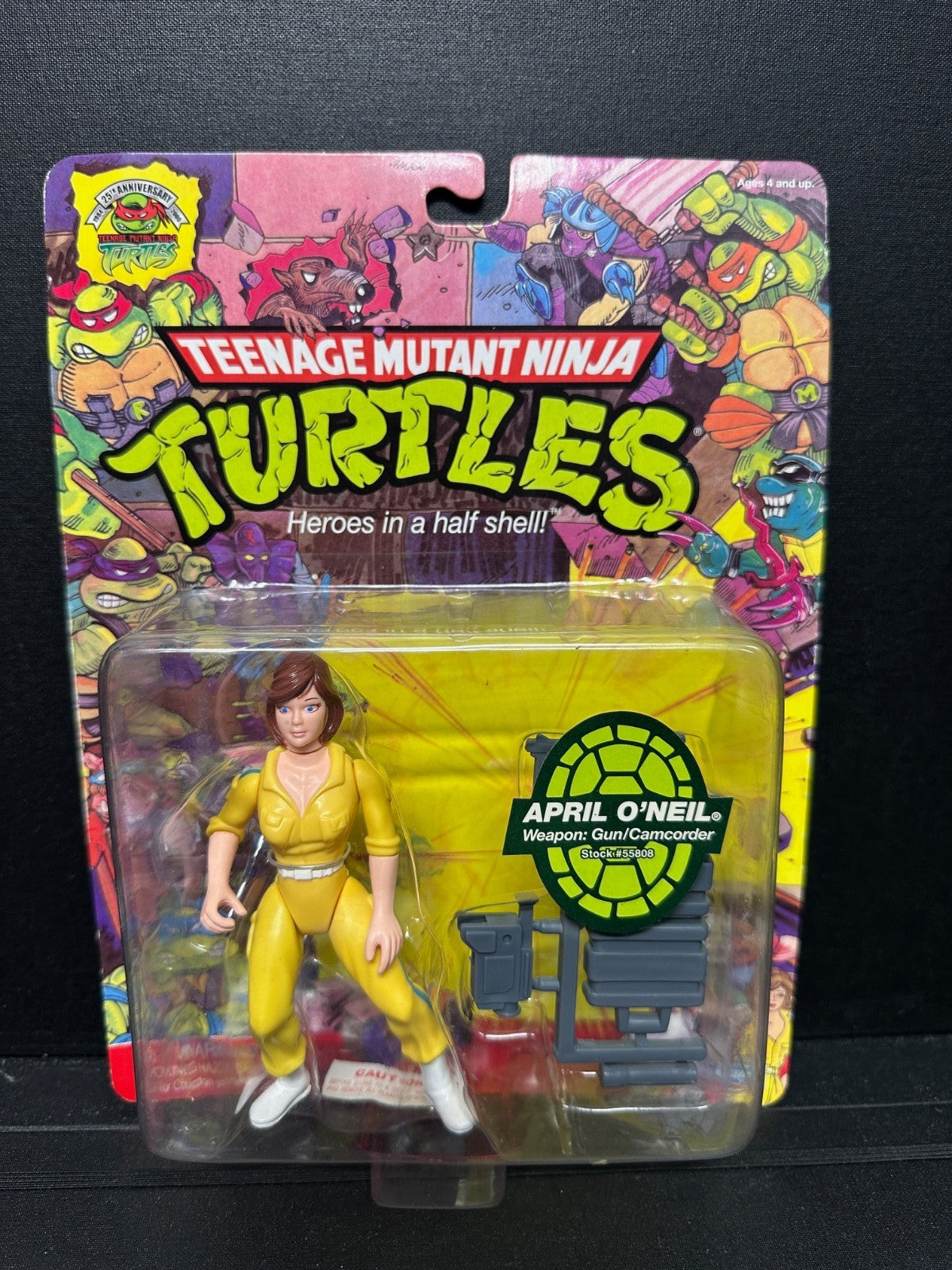 Playmates Teenage Mutant Ninja Turtles April O'Neil 25th Anniversary