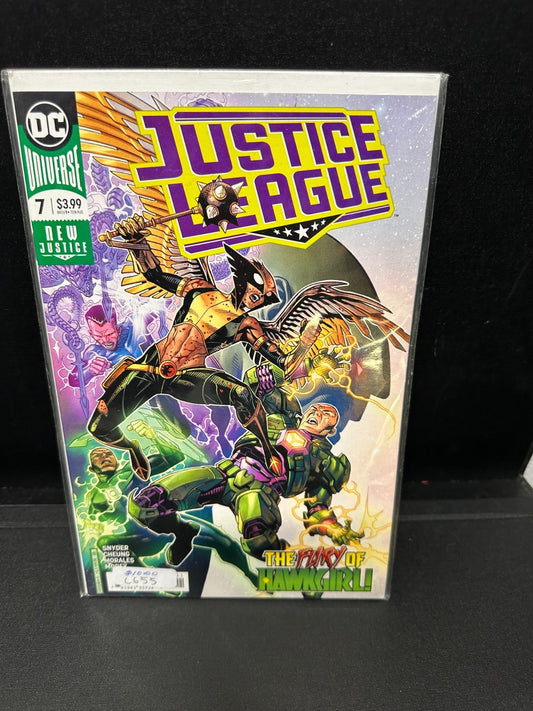 DC Comics Justice League #7 THE FURY OF HAWKGIRL