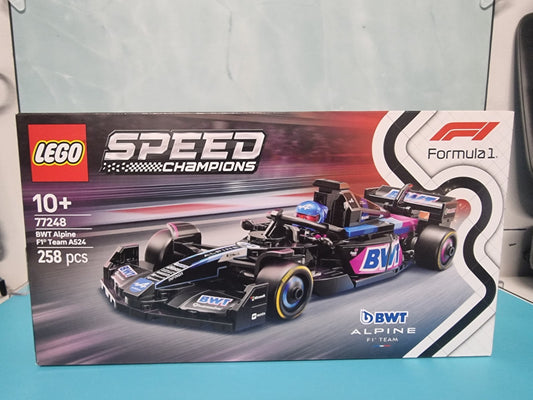 LEGO Speed Champions BWT Alpine F1 Team A524 Race Car (77248)